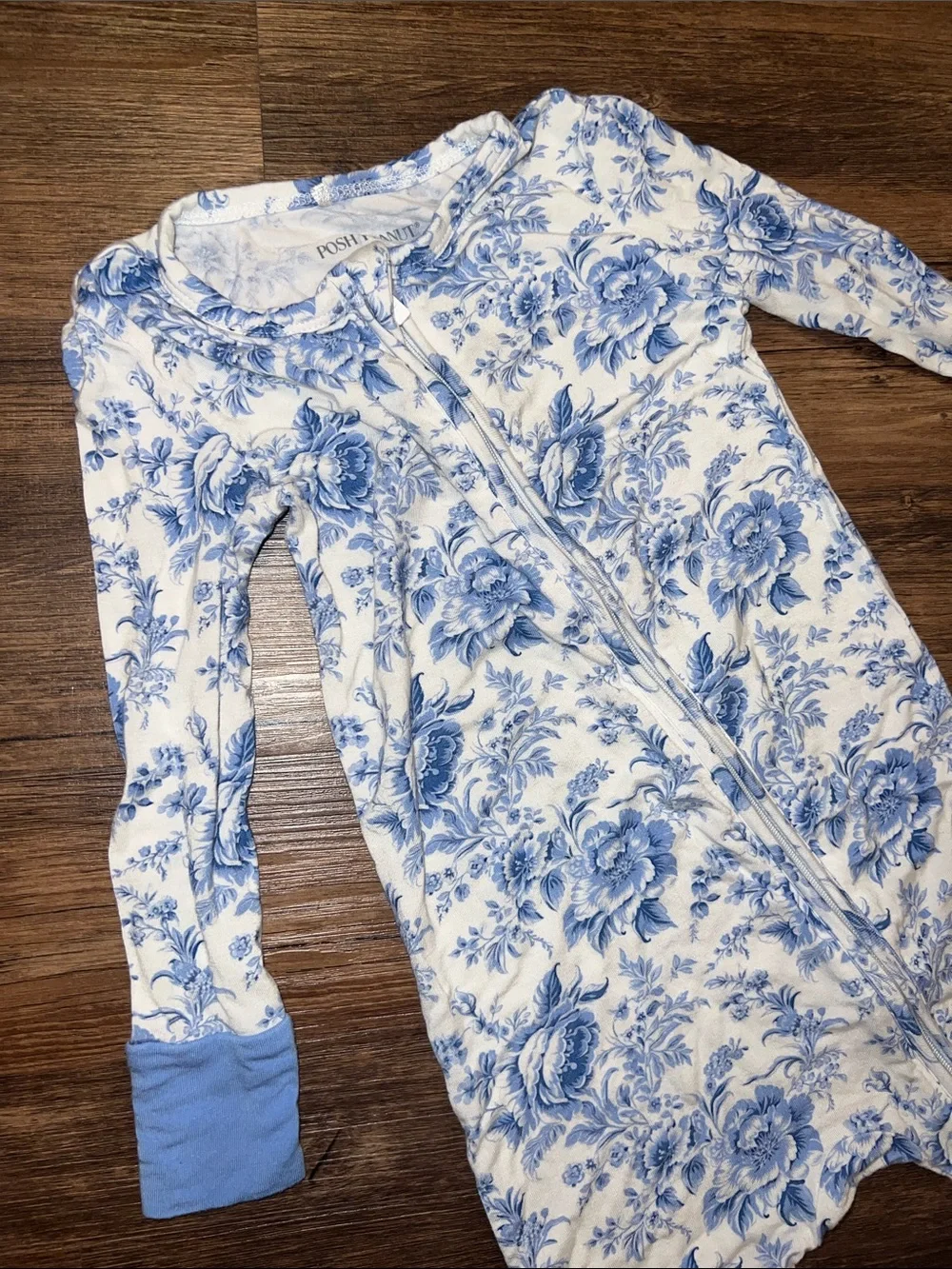 Posh Peanut Briar convertible footie